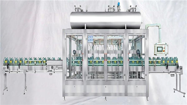 mesin pengisi rotary berat untuk minyak pelumas 