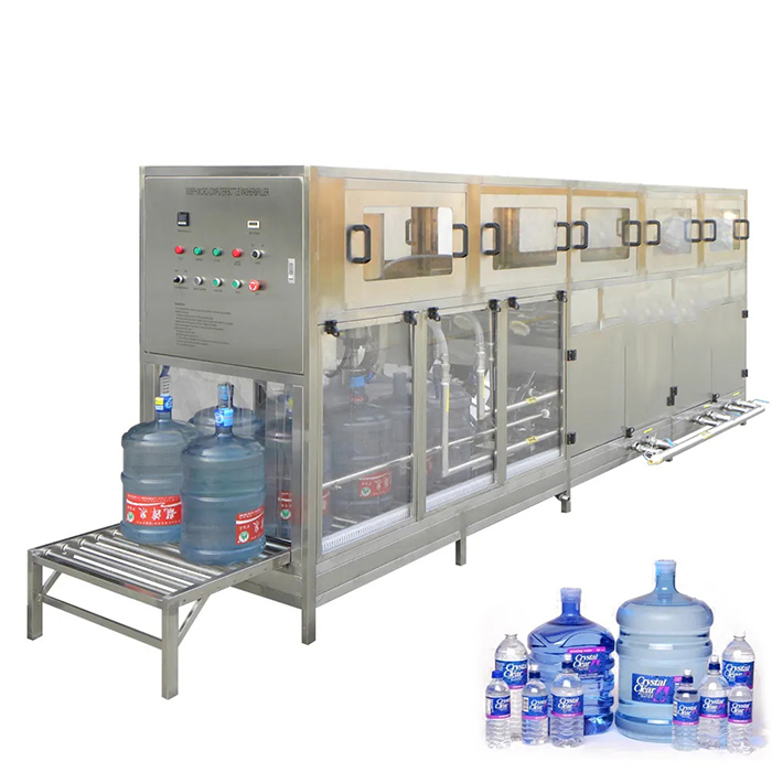 Mesin Pengisi Air Botol 20 Liter untuk Barel 5 Galon
