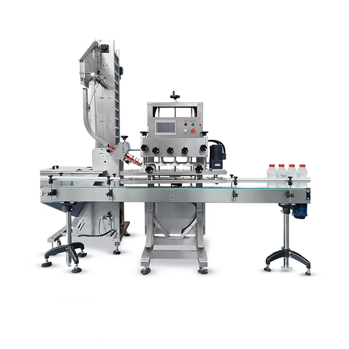 Mesin Tutup Botol Air Sekrup Plastik Otomatis