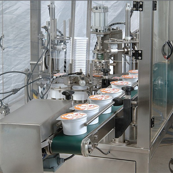 Mesin Pengisian Es Krim Cup Otomatis