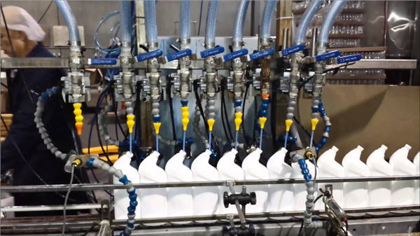 Pembersih Toilet Full-otomatis Bleach tipe Filling Machine