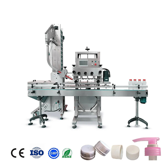 Mesin Capping Botol Kaca Otomatis Penuh Untuk Shampoo