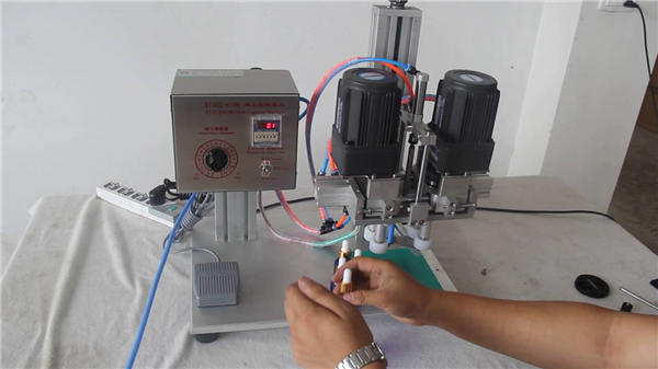 Pabrikan Mesin Capping Pneumatik Otomatis Penuh