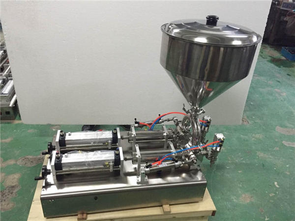 Banyak Digunakan Ganda Kepala Mesin Mengisi Selai Strawberry 