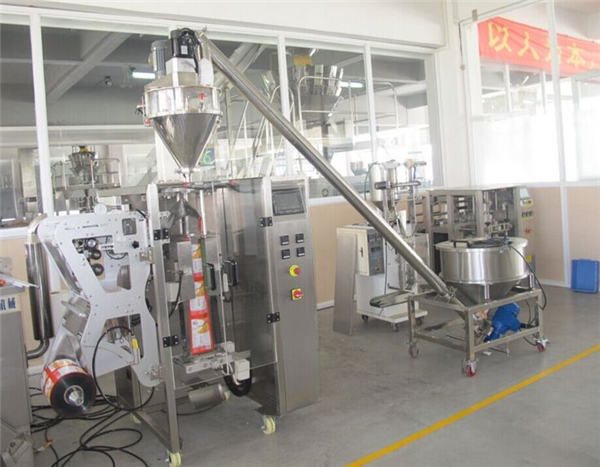 Mengangkat Bubuk Dan Mesin Pengisian Kantong Bubuk Otomatis