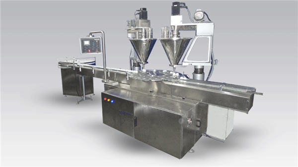 Bubuk Pengisian Kopi Otomatis 6-Kepala Penuh 