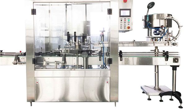 Mesin Capping Rotary Botol Botol Bulat