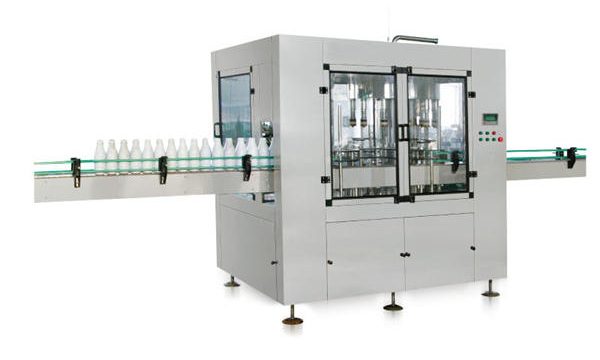 Mesin Pengisian Sabun Cair Linear Piston Delapan-kepala Otomatis