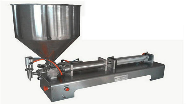 Satu Kepala Semi Otomatis Mesin Pengisian Pasta Vertikal 