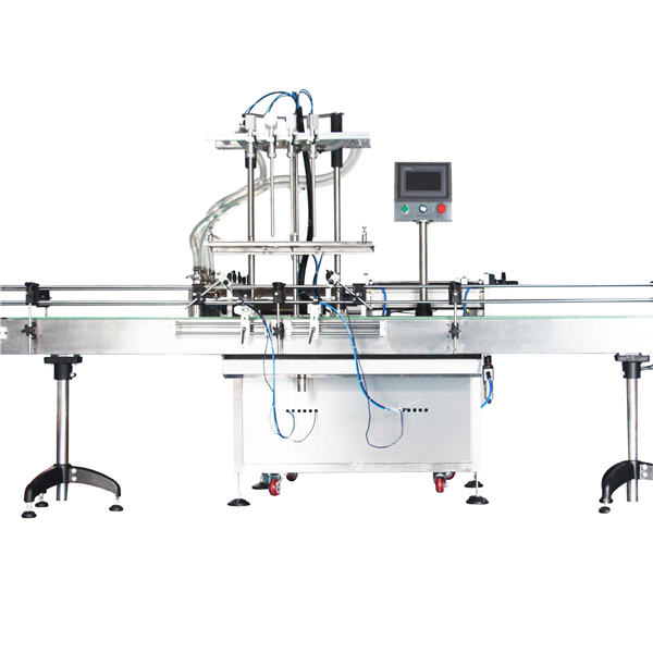 Otomatis 8, 10, 12 Kepala Lotion Piston Mengisi Mesin / Pengisi